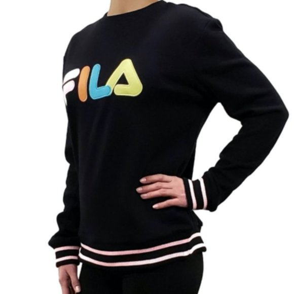 New!!! Fila Ladies French Terry Crewneck - Picture 1 of 7
